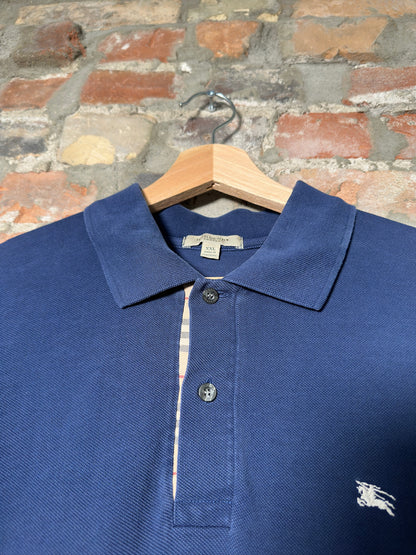 Burberry Polo Shirt Navy Sz XXL