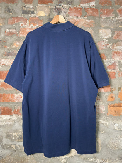 Burberry Polo Shirt Navy Sz XXL