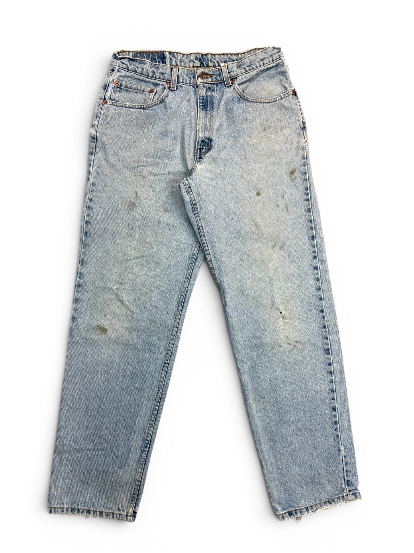 (33") Vintage Levi 550 Light Wash Jeans