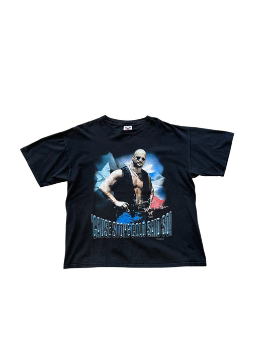 1998 Stone Cold Said So Black Tee Sz XL