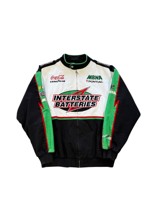 00s NASCAR Interstate Batteries Racing Jacket Sz XL