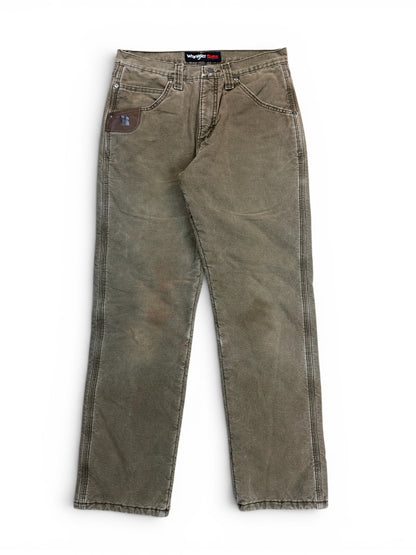 (30") Vtg Wrangler Riggs Lined Work Pants