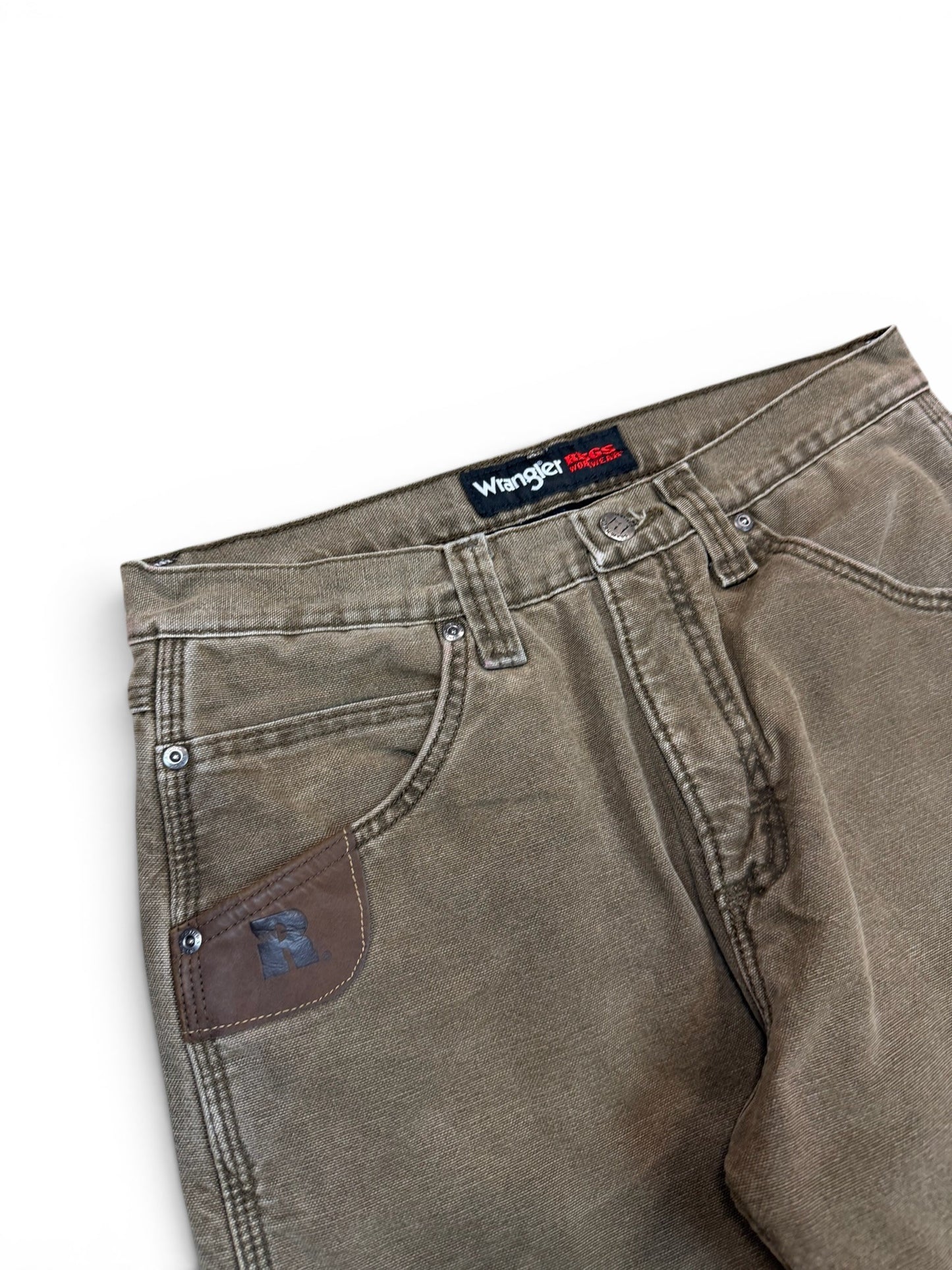 (30") Vtg Wrangler Riggs Lined Work Pants