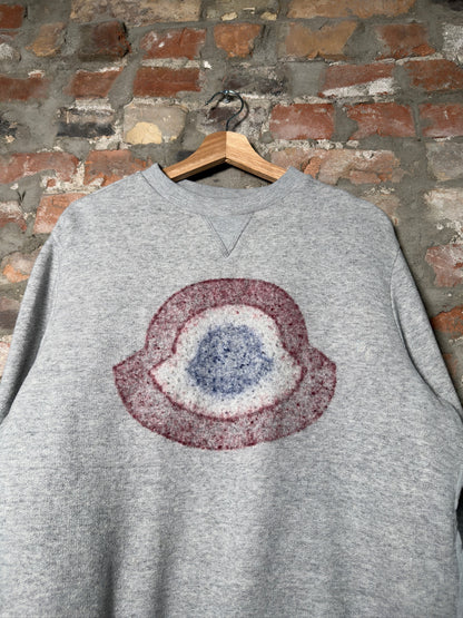 Moncler Classic Big Logo Sweater Sz M