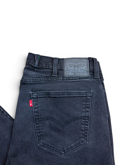(38") Vtg Levi 502 Jeans Black