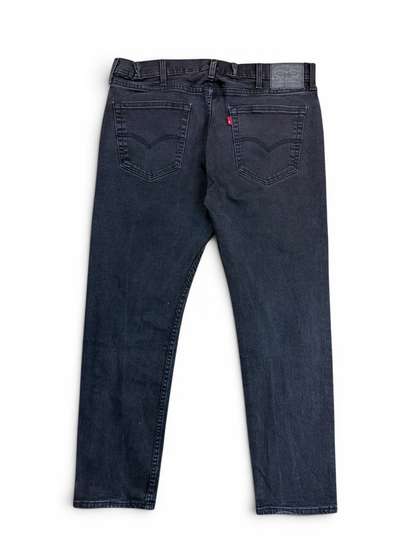 (38") Vtg Levi 502 Jeans Black
