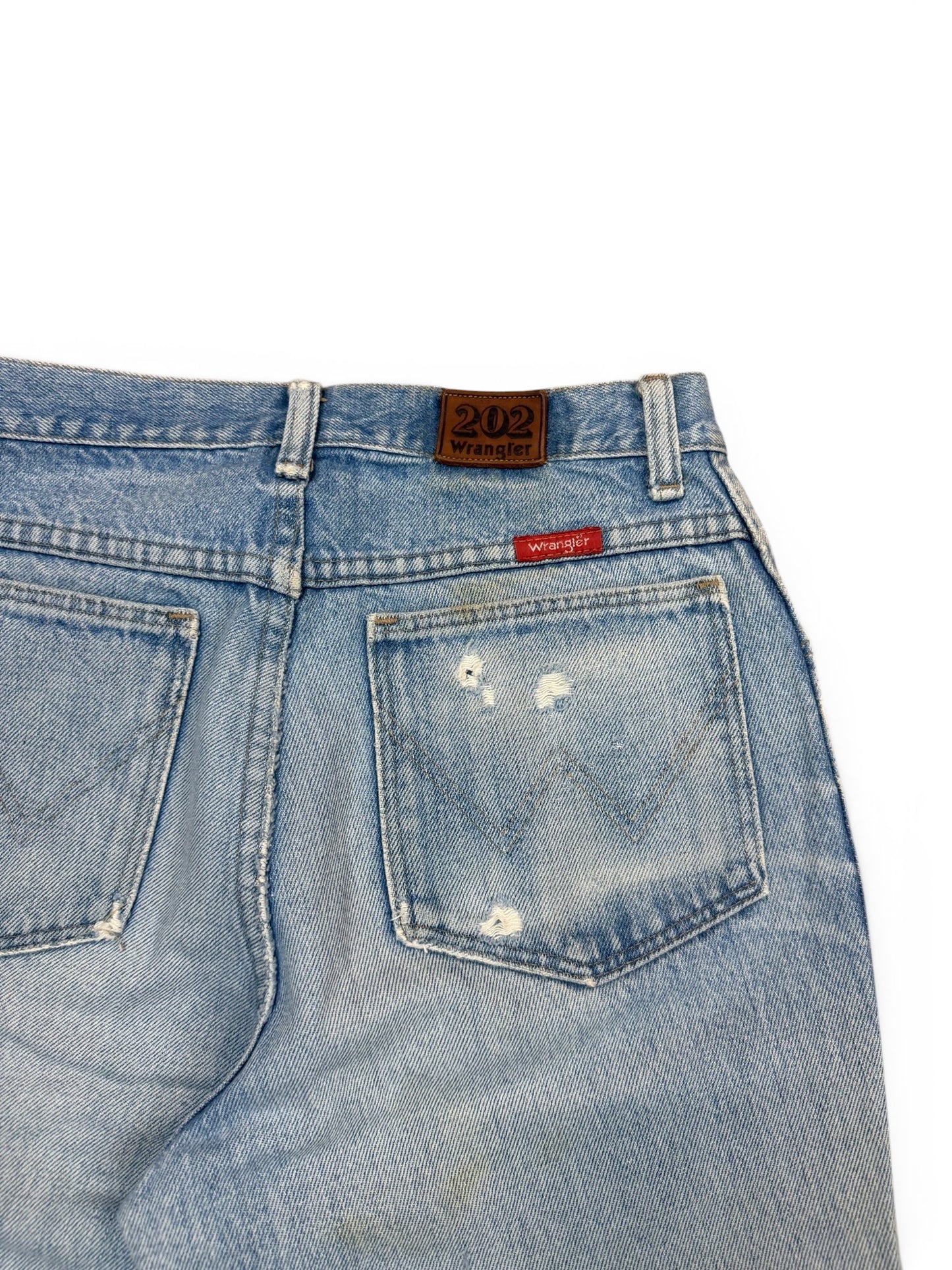 (28") Vtg 202 Wrangler Light Wash Jeans