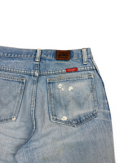 (28") Vtg 202 Wrangler Light Wash Jeans