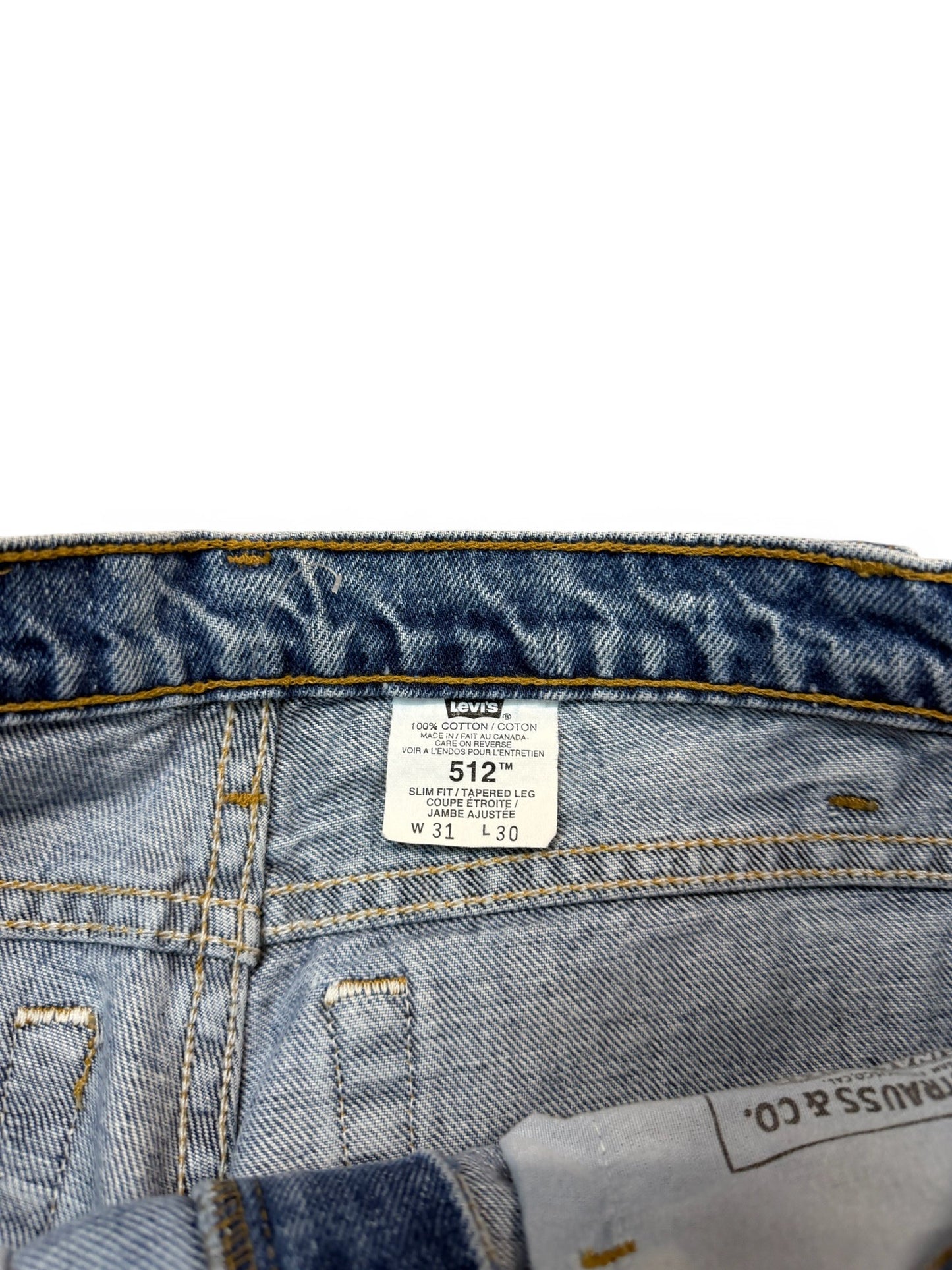 (31W) Vintage Levi's 512 Jeans