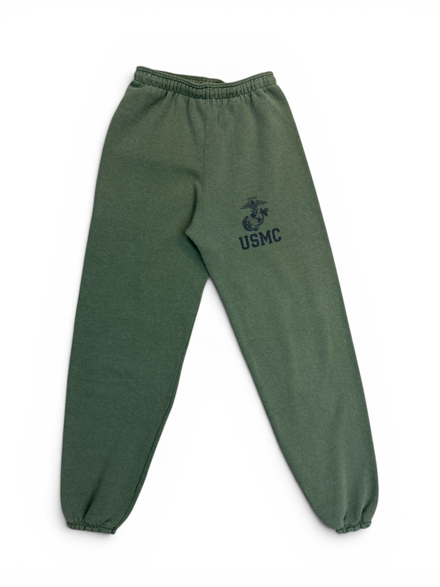(S) Vintage USMC Army Green Sweatpants