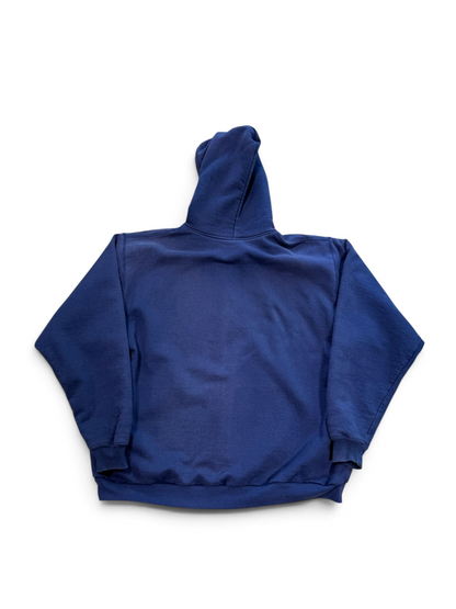 (XXL) Vintage 90s Carhartt Double Lined Navy Zip-Up Hoodie