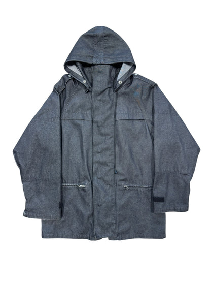 00s A.P.C. Raw Denim Down Jacket Sz M