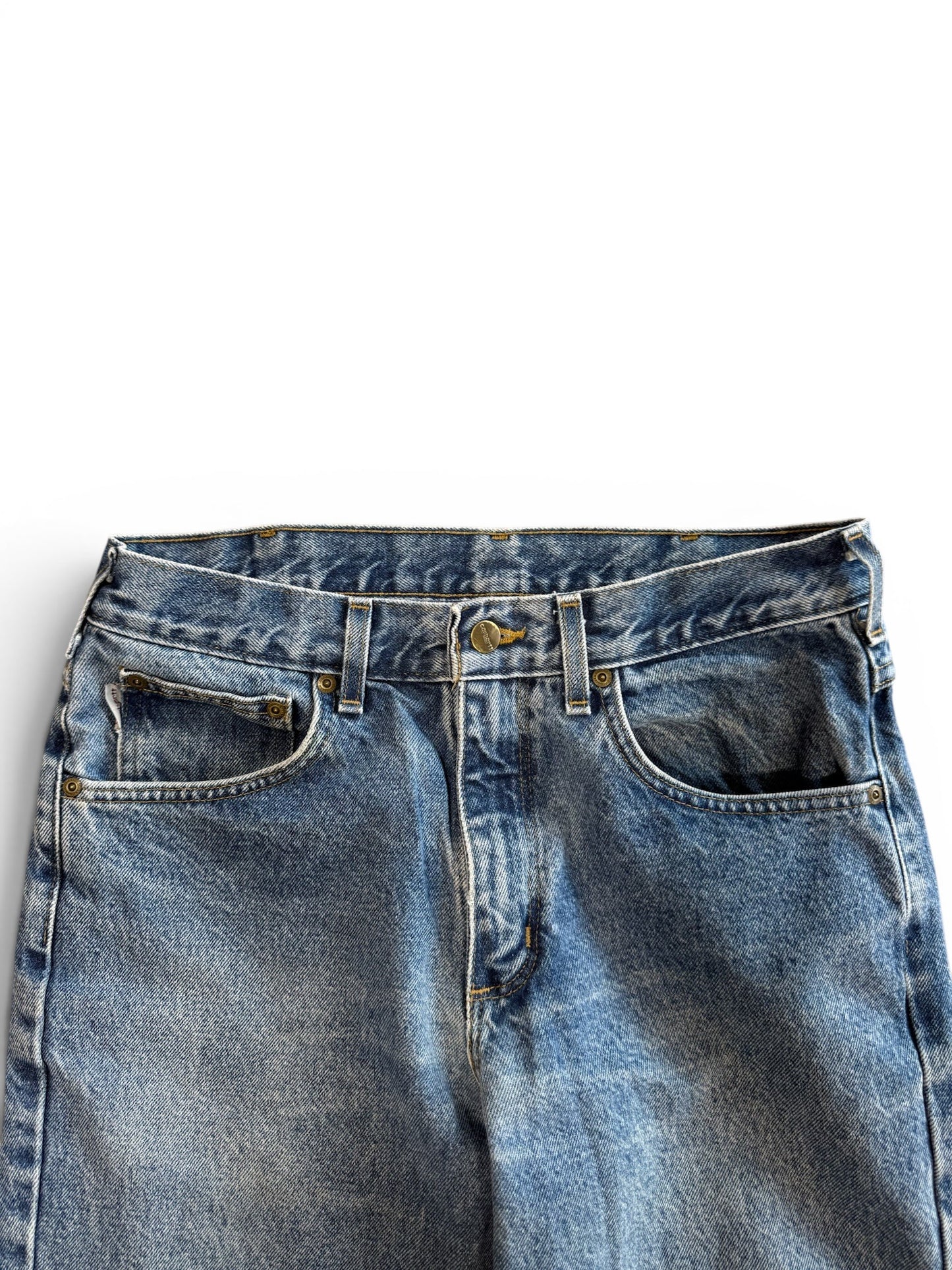 (32 Waist) Vintage Carhartt B17 DST Jeans