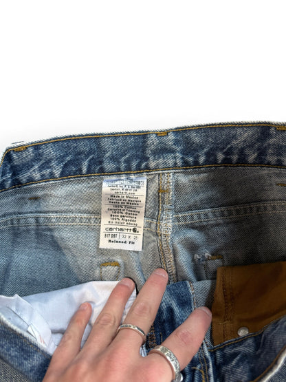 (32 Waist) Vintage Carhartt B17 DST Jeans