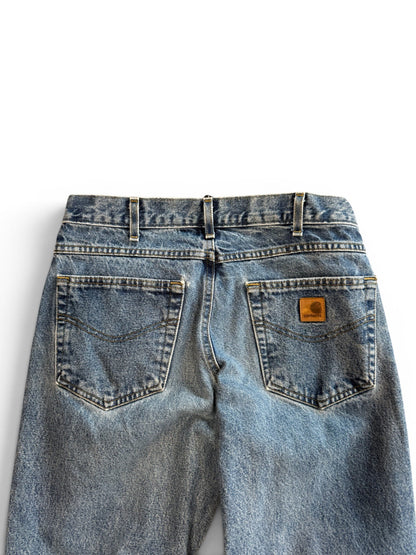(32 Waist) Vintage Carhartt B17 DST Jeans
