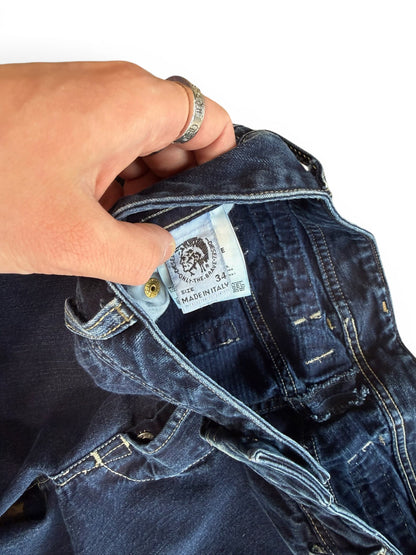 (34W) Y2K Diesel Buckleback Dark Wash Jeans