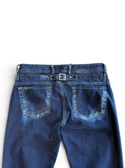 (34W) Y2K Diesel Buckleback Dark Wash Jeans
