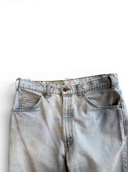 (34W) Vintage Levi Orange Tab Light Wash Jeans