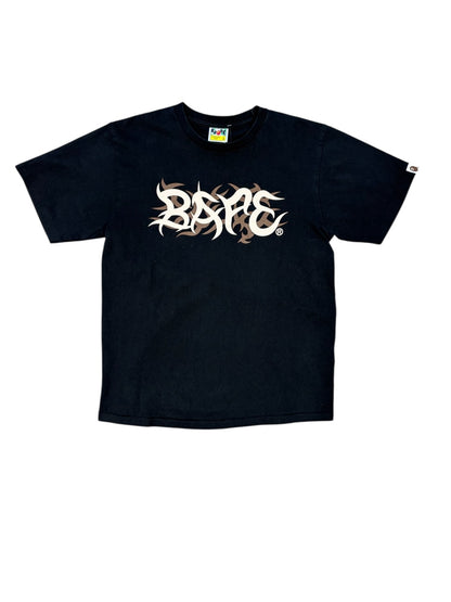 Bape Trial Camo Tee Black Sz L