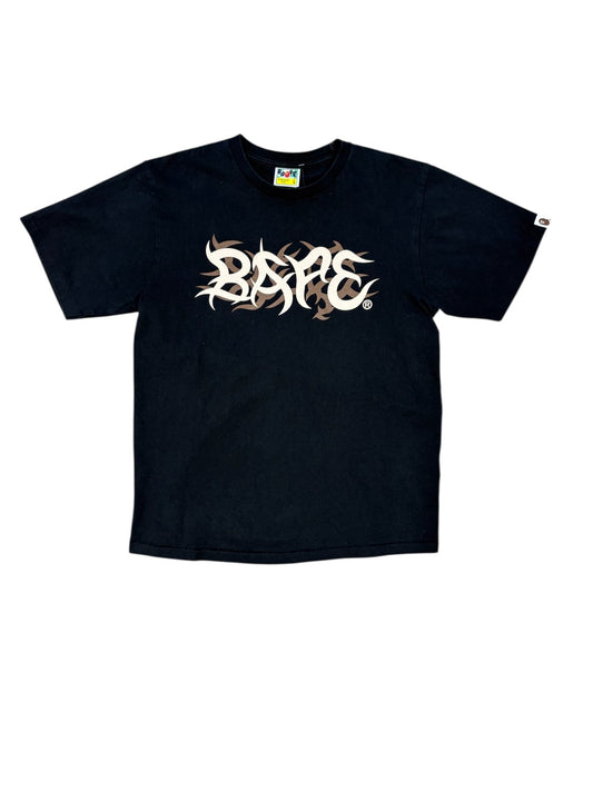 Bape Trial Camo Tee Black Sz L