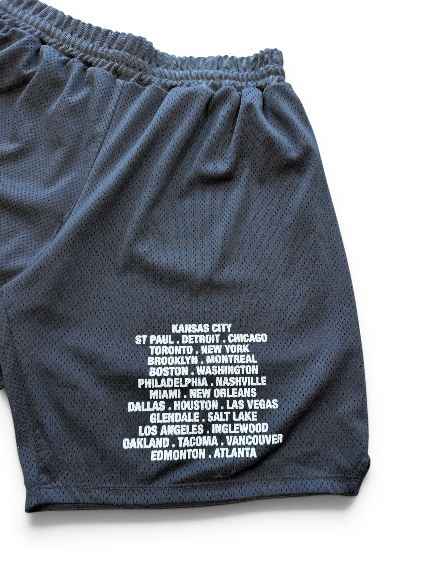 (XXL) Drake Scorpion Promo Black Mesh Shorts