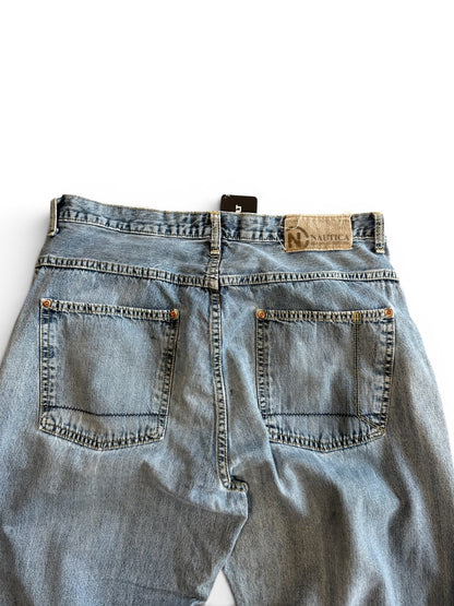 (36") Vtg Nautica Jeans Blue Jeans