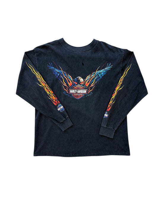 04 Harley Davidson Dallas Texas Longsleeve Sz XL
