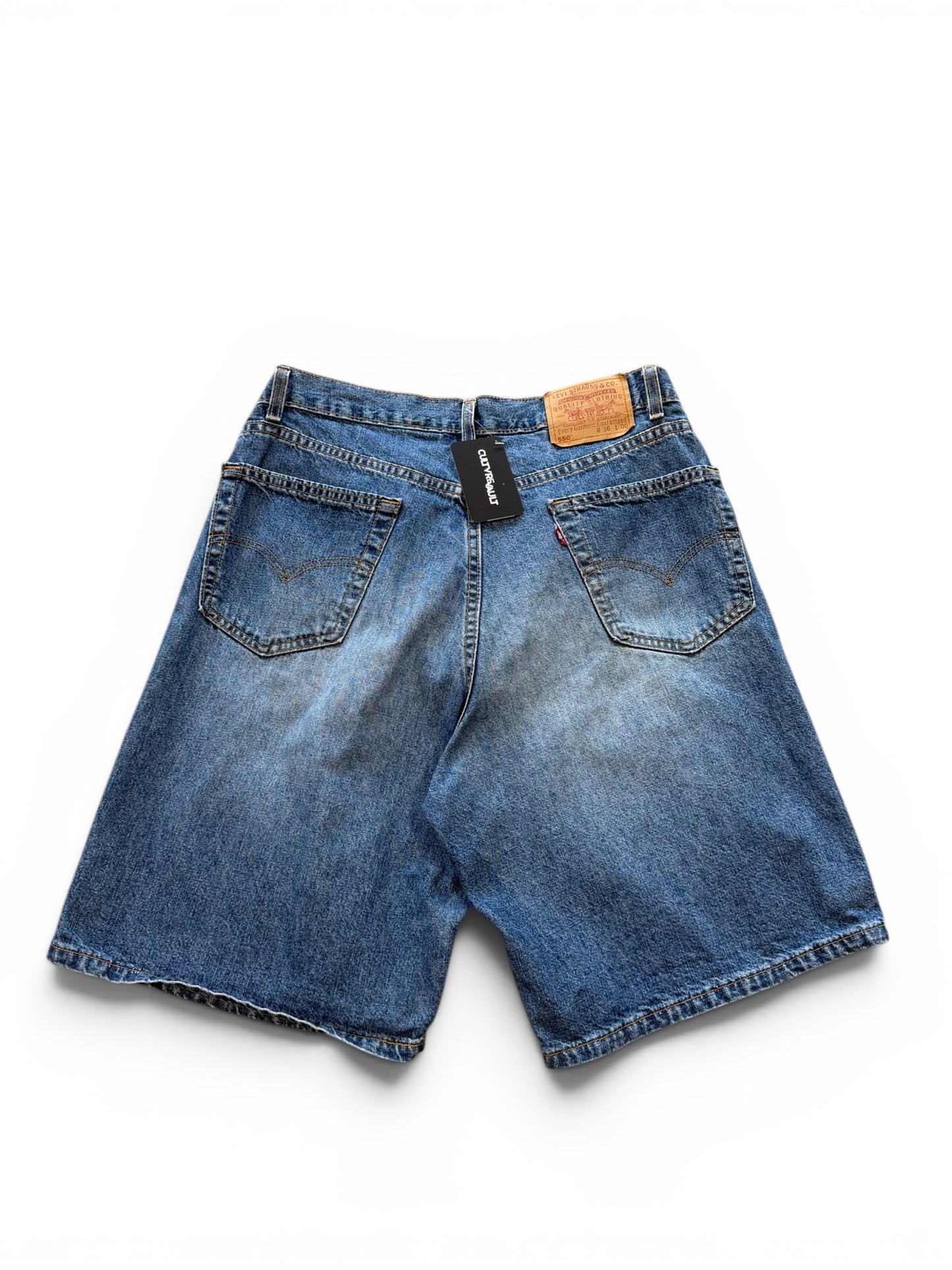 (36W) Vintage 90s Levi's 550 Denim Shorts