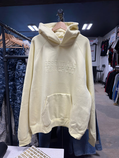 Fear Of God Essentials Canary Hoodie