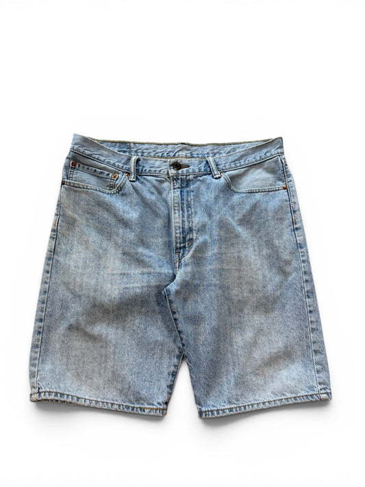 (36W) Vintage Levi 505 Blue Denim Shorts
