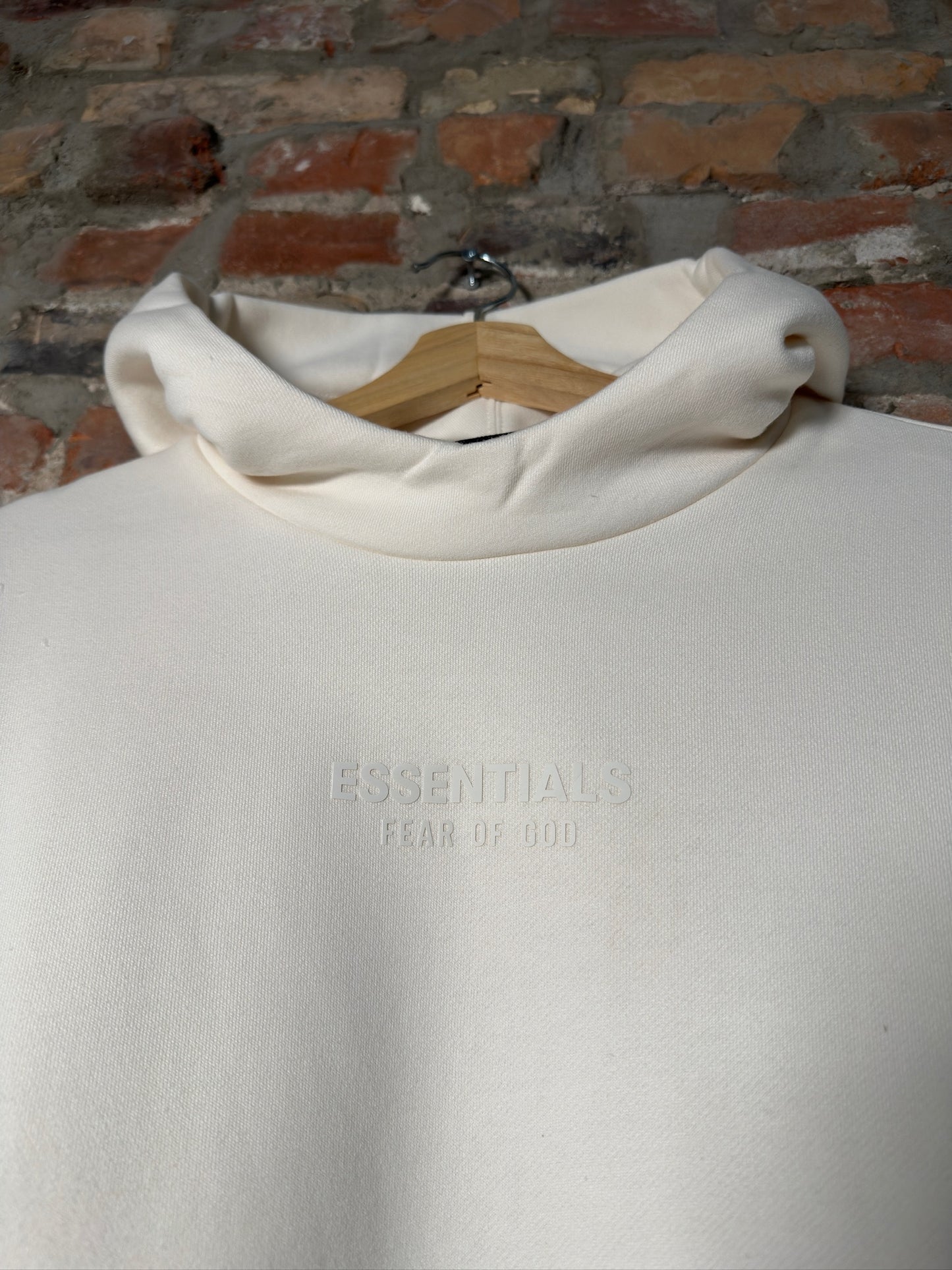 Fear Of God Essentials Cloud Dancer Hoodie