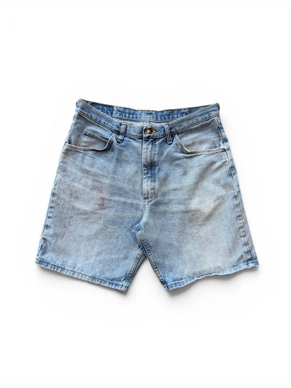 (34W) Vintage Wrangler Light Wash Jorts