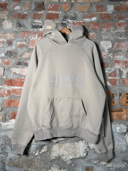 Fear Of God Essentials Smoke Grey Hoodie Sz XS