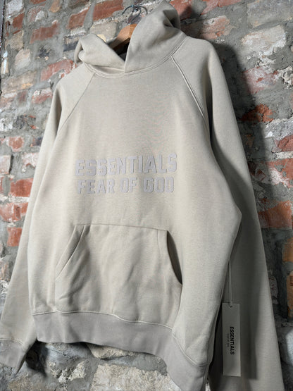 Fear Of God Essentials Smoke Grey Hoodie Sz XS