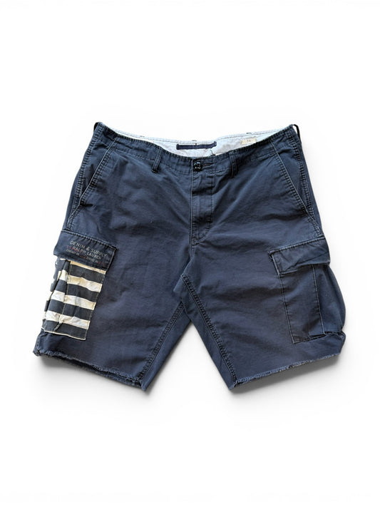(36W) Vtg Ralph Lauren Polo Denim Suppy Cutoff Shorts