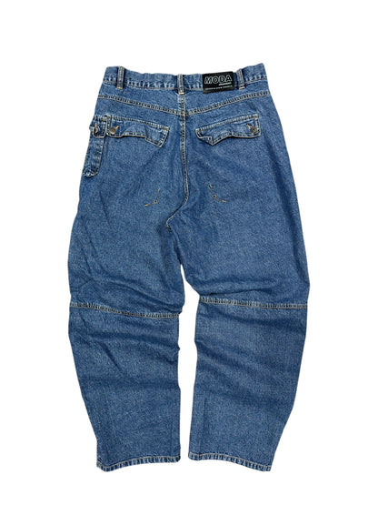 Y2K Moda Baggy Jeans Sz 36