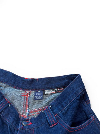 (34W) Y2K Veezo Baggy Carpenter Jorts