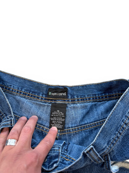 (32W) Y2K No Boundries Jorts