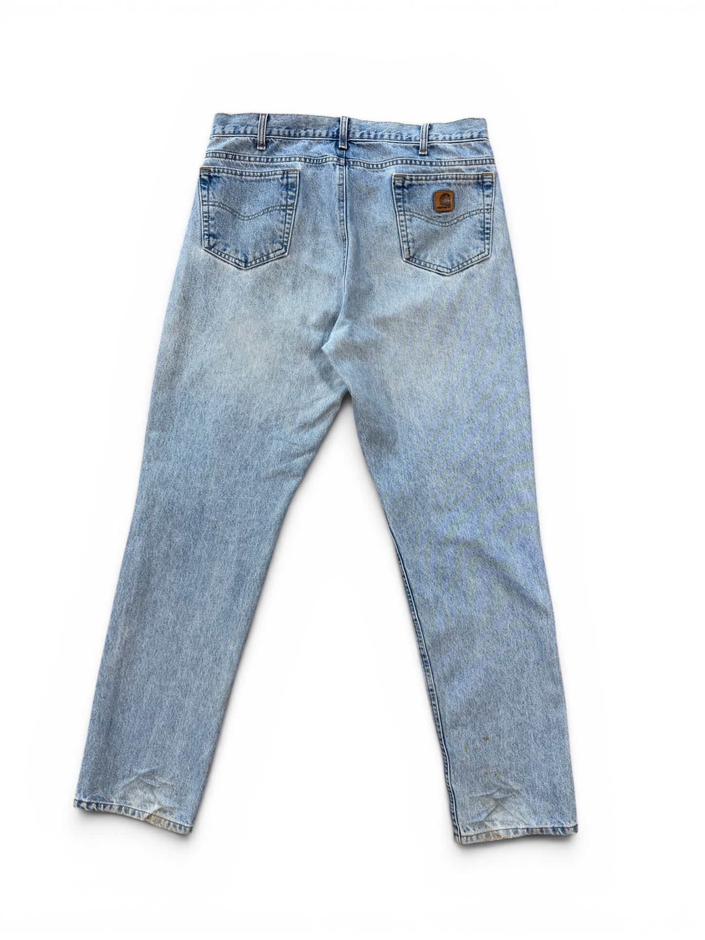 (38W) Vintage Carhartt Blue Washed Jeans