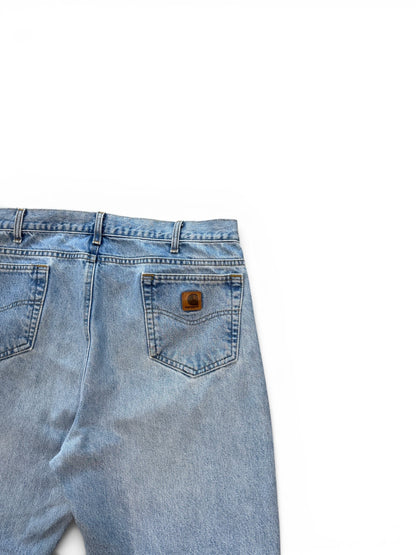 (38W) Vintage Carhartt Blue Washed Jeans