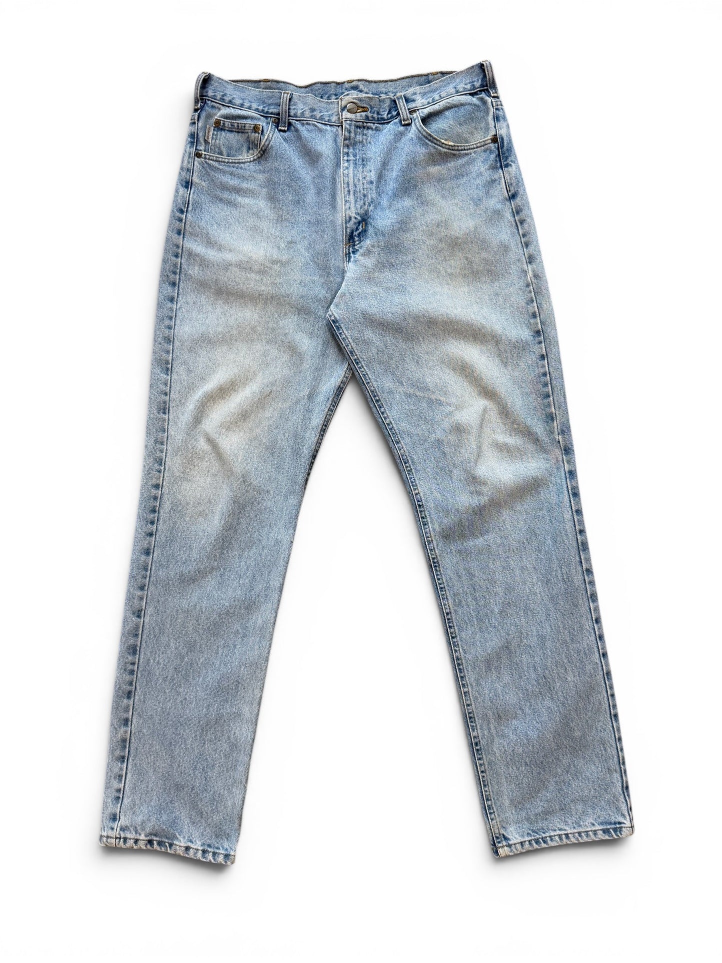 (38W) Vintage Carhartt Blue Washed Jeans