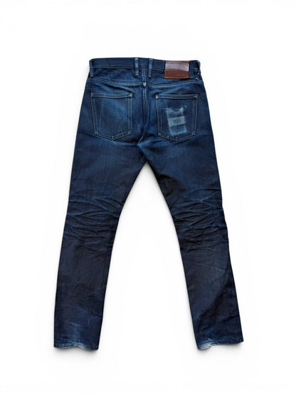 (33W) Vtg 3Sixteen Salvage Dark Wash Jeans
