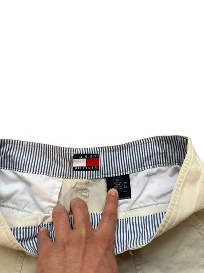 (32") Vtg Polo White Chino Cargo Pants