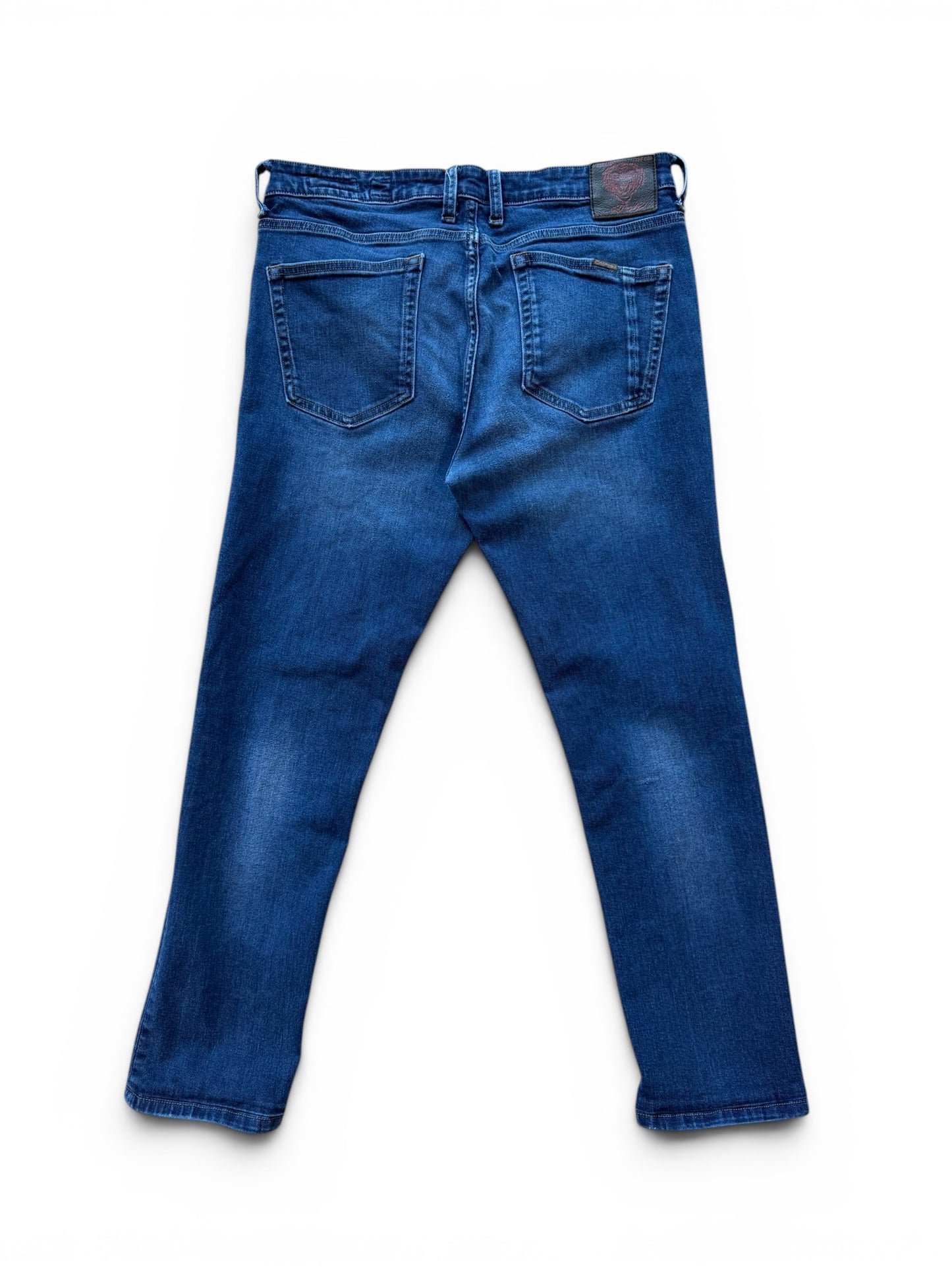 (34W) Y2K Ed Hardy Dark Wash Jeans
