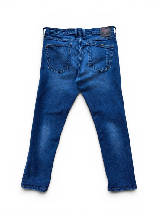 (34W) Y2K Ed Hardy Dark Wash Jeans