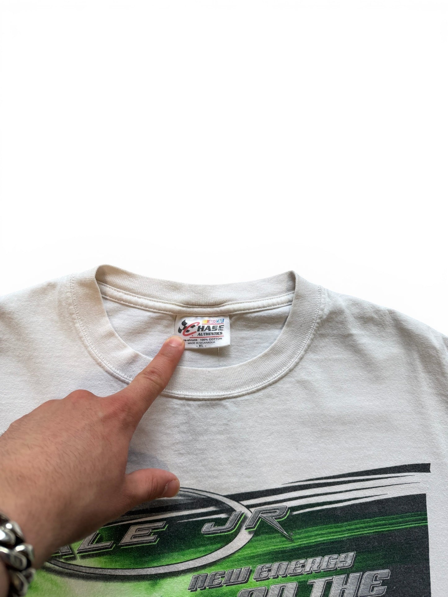 (XL) Vintage 2000s NASCAR Dale Jr Energy T-Shirt