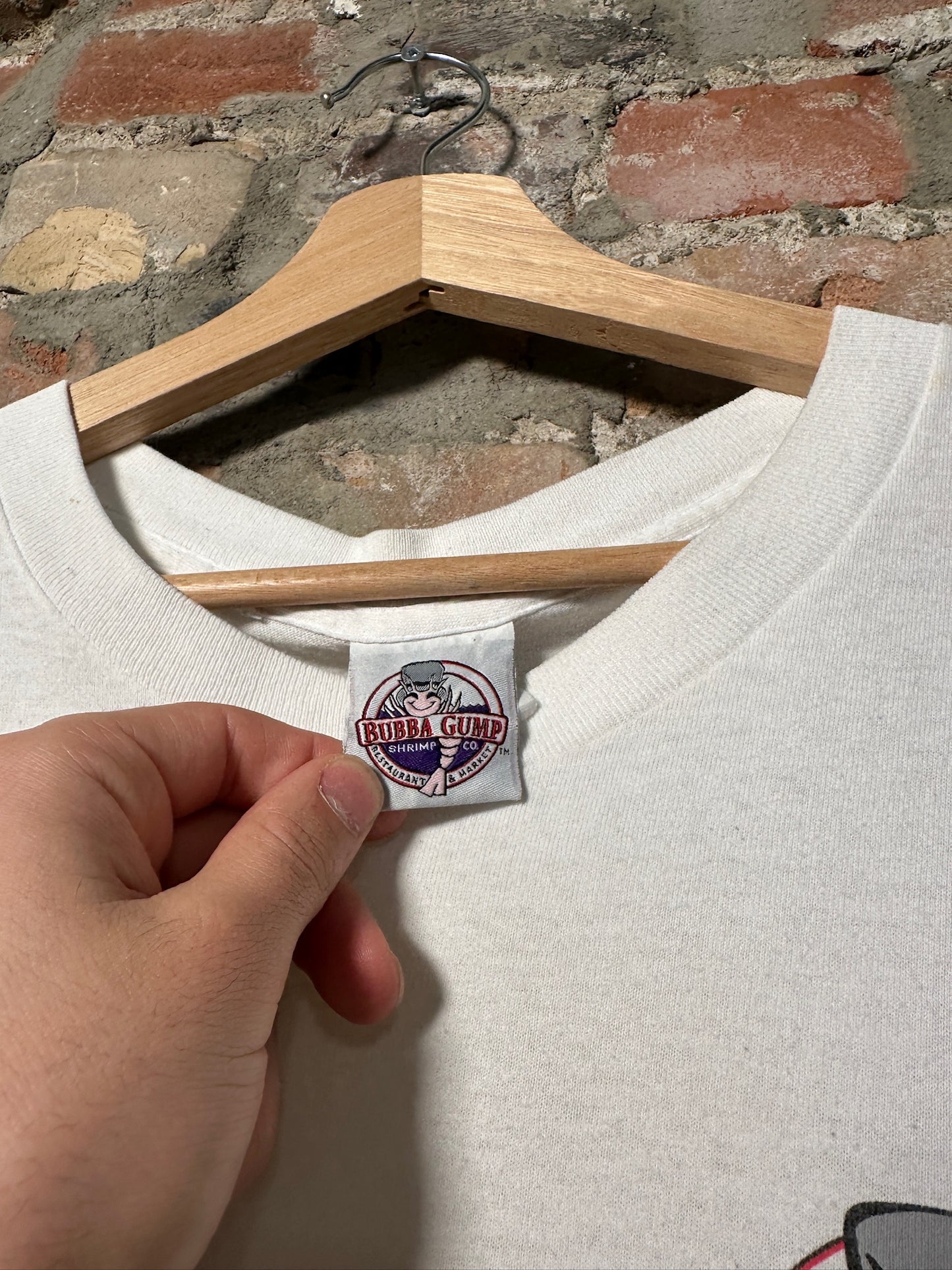 96" Bubba Gump Stupid T-Shirt Sz XL