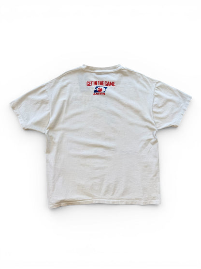 (L) Vintage USA Tennis White T-Shirt