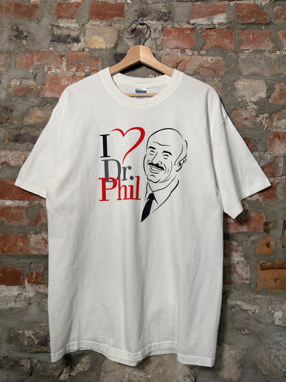 00s Love Dr Phil T-Shirt Sz L