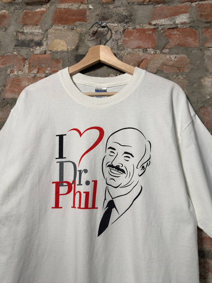 00s Love Dr Phil T-Shirt Sz L